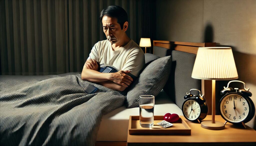 男性に多い不眠のパターン