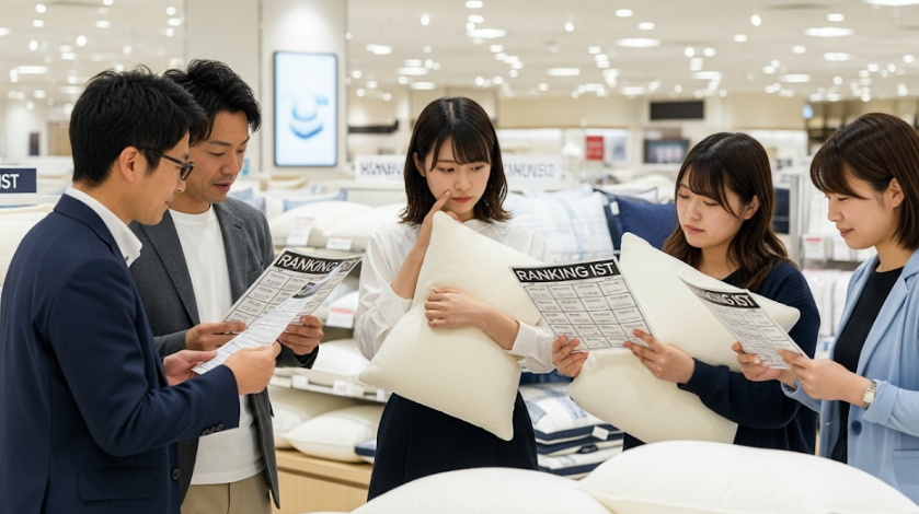 最新のおすすめ枕ランキング