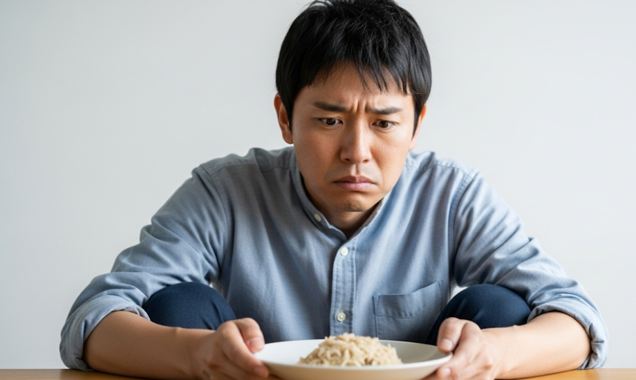 不眠による食欲不振が体重に影響