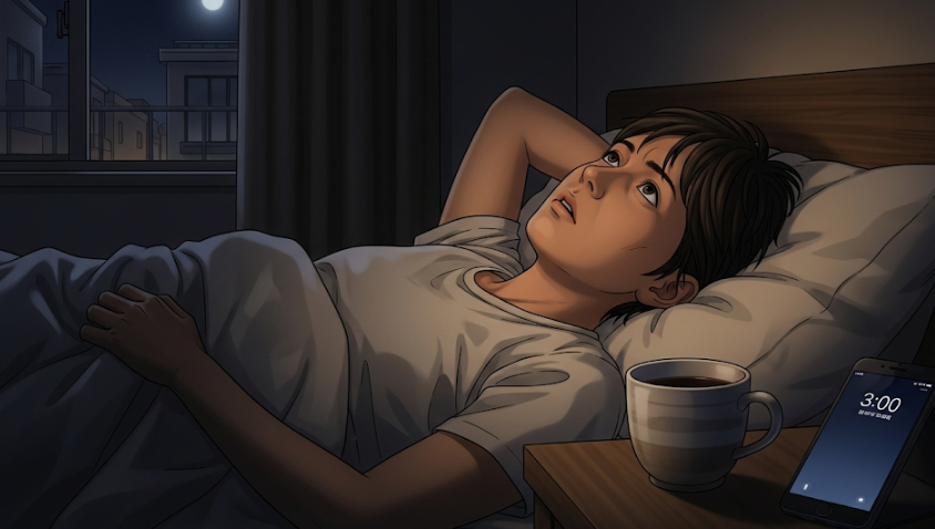睡眠とカフェインは関係ないという説は嘘？