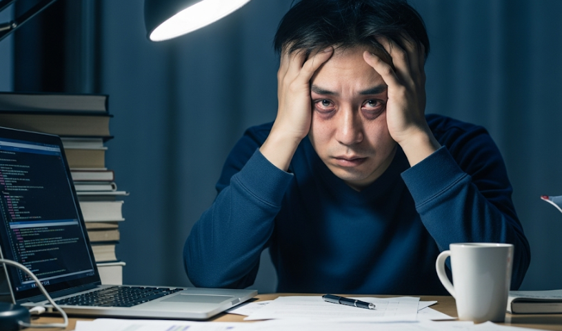 睡眠不足が招く心身の不調