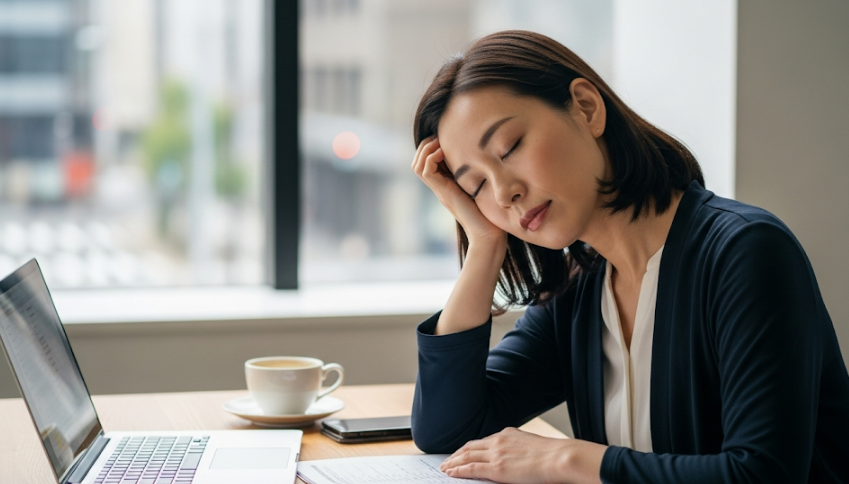 眠気と併発しやすい体のだるさ