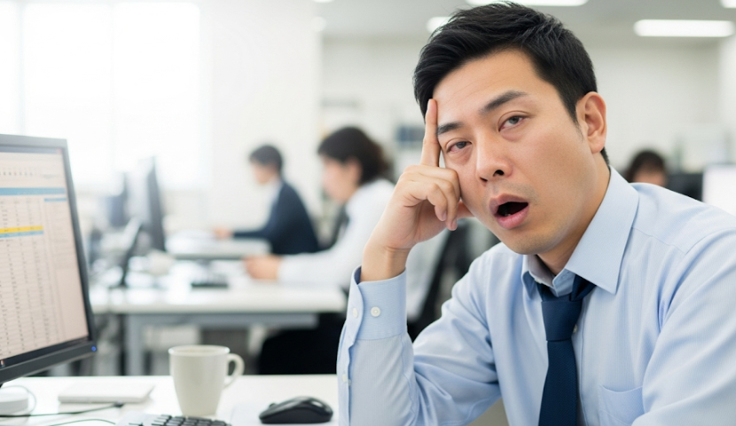 憂鬱な昼食後の眠気を吹き飛ばす