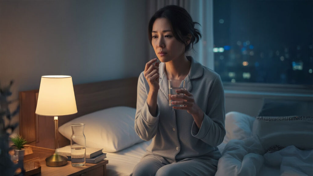 不眠への効果と作用機序