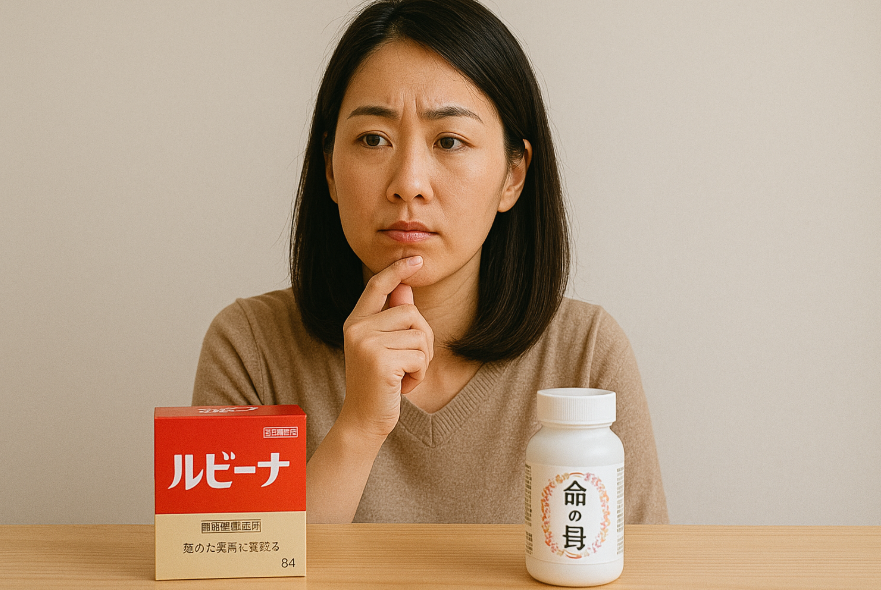 ルビーナと命の母どっちが効くか比較