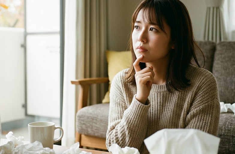 風邪や花粉症との違いと見分け方