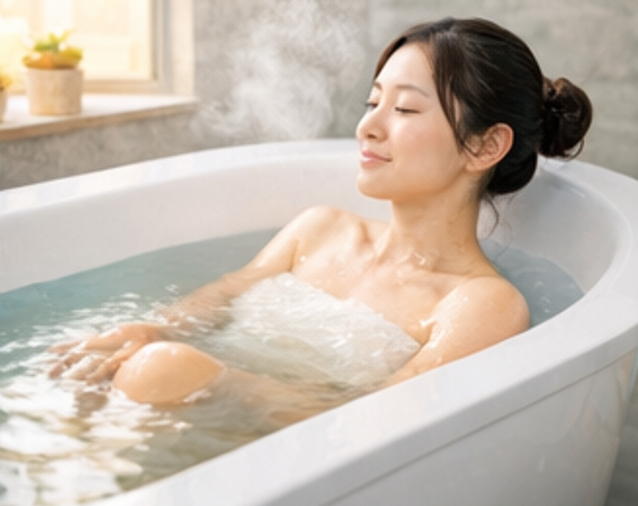 冷え性入浴で温める部位の順番