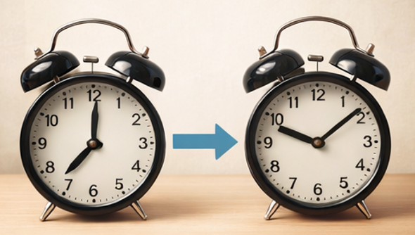 ソーシャルジェットラグと2時間の目安