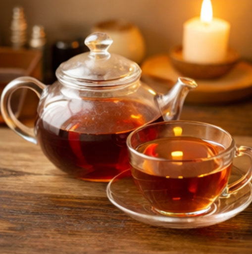 ルイボスティーは寝る前向き